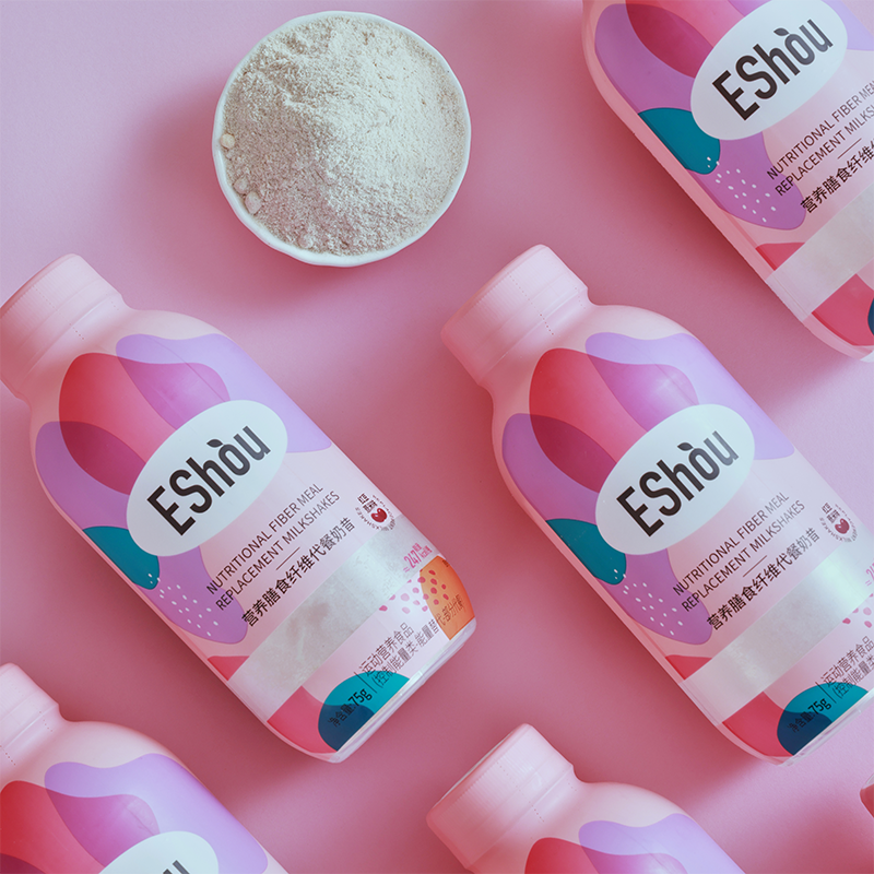 Eshòu营养膳食纤维代餐奶昔  红豆薏米味75g*36瓶